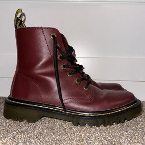 Dr. Martens Luana Cherry Red Women's Boot Size 6